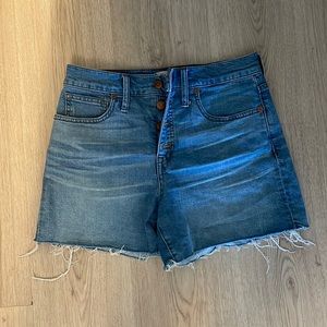 Madewell Jean Shorts, size 27. Barely worn, great condition